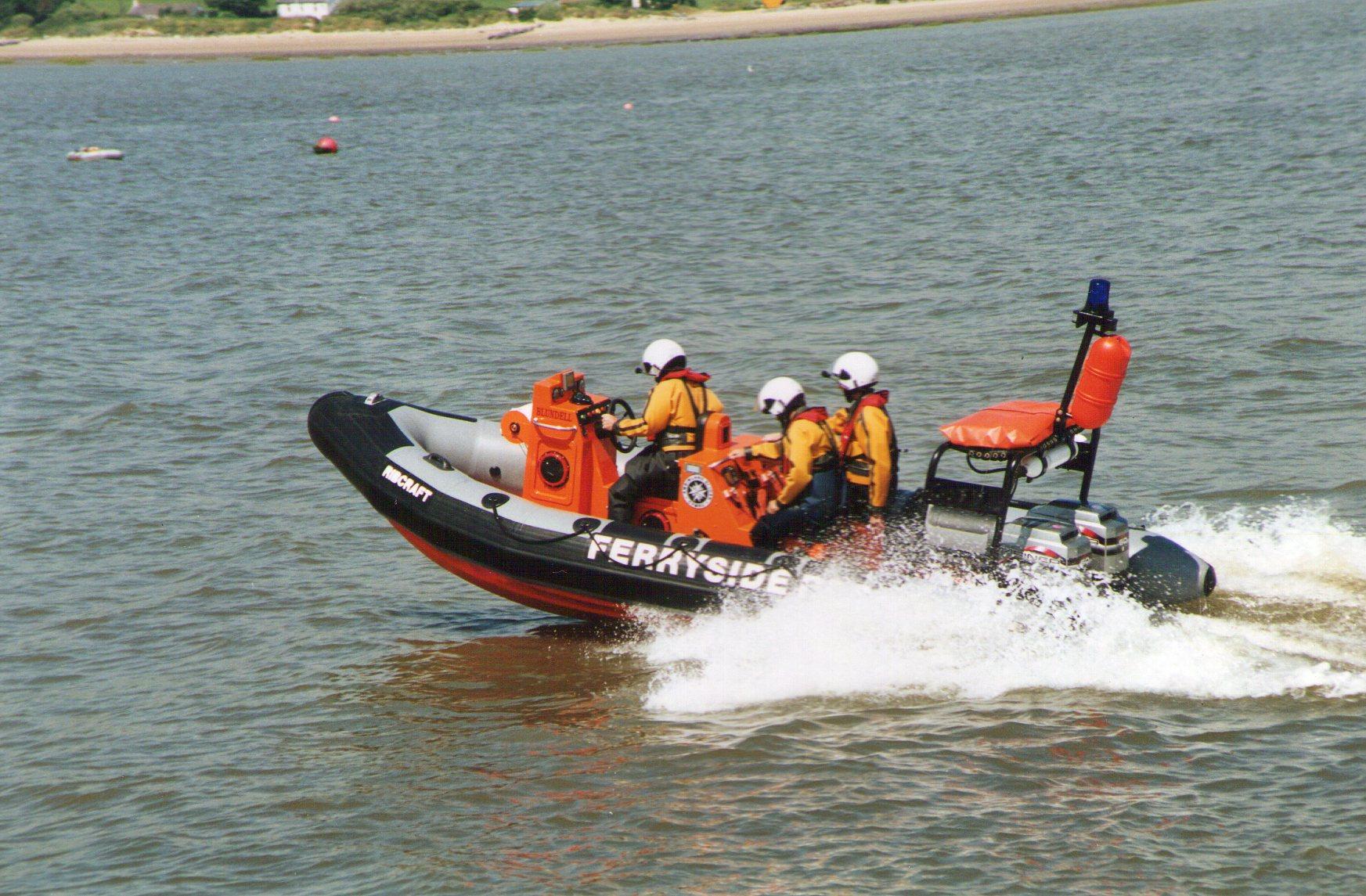 Ferryside Lifeboat – 2010 Blundell - Ferryside Lifeboat retired in 2011